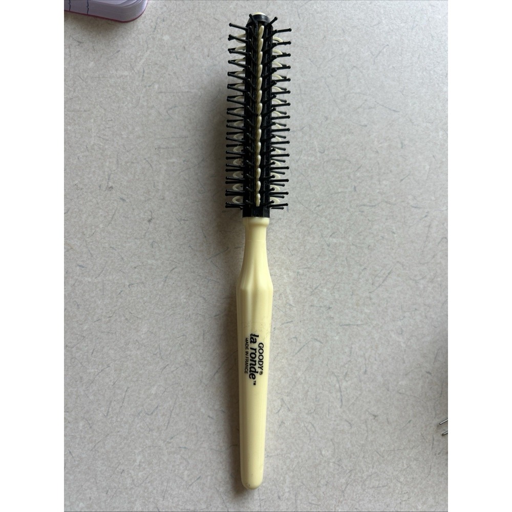 Vintage‎ Goody La Ronde (Made in France) round hairbrush